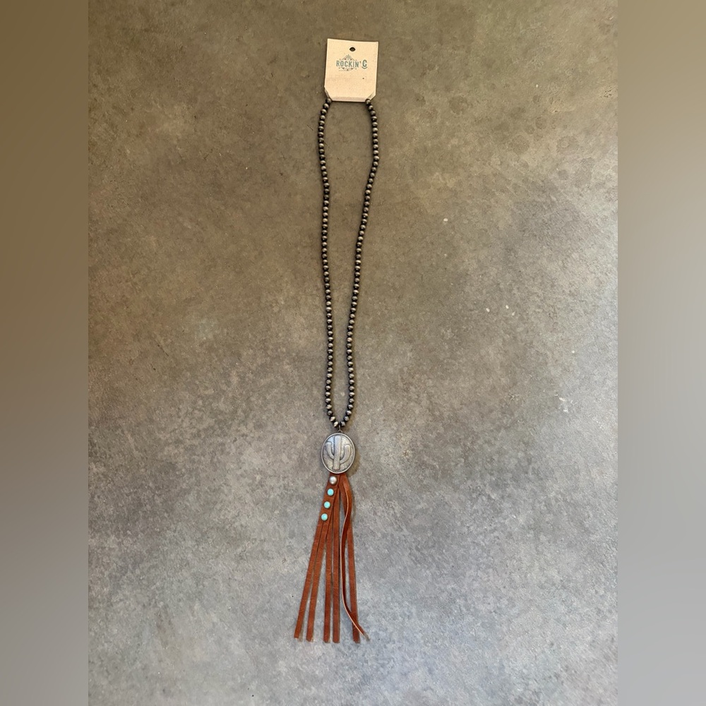 Rockin’ C Western Style Necklace - Picture 2 of 5